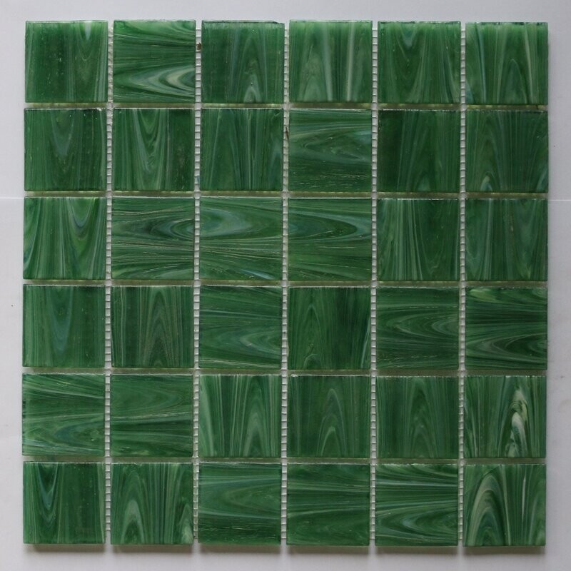 Lux Green Glass Pool Mosaic