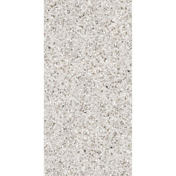 Castle White Matt Terrazzo