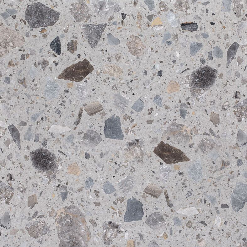 Terrazzo Aggloceppo Light Grey Honed