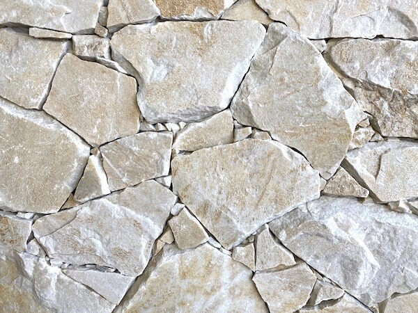 Portsea loose stone cladding