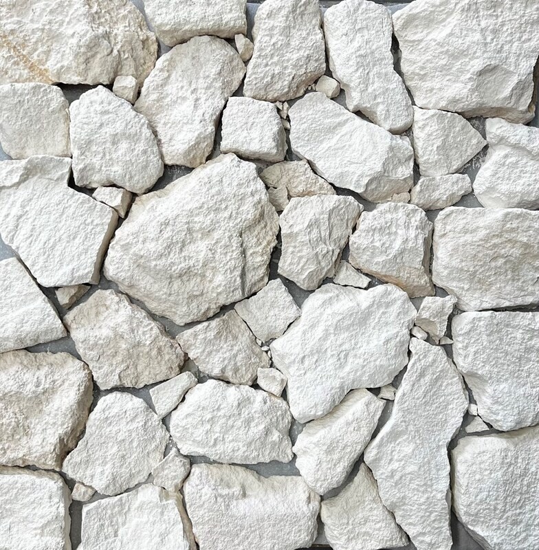 Santorini loose stone cladding