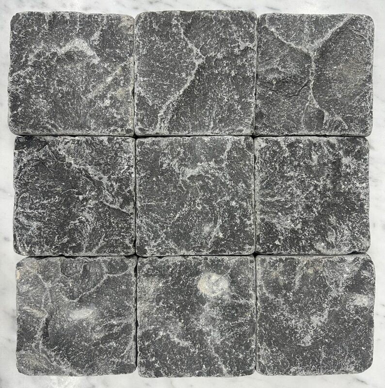 Bluestone Bordeaux Tumbled Cobbles