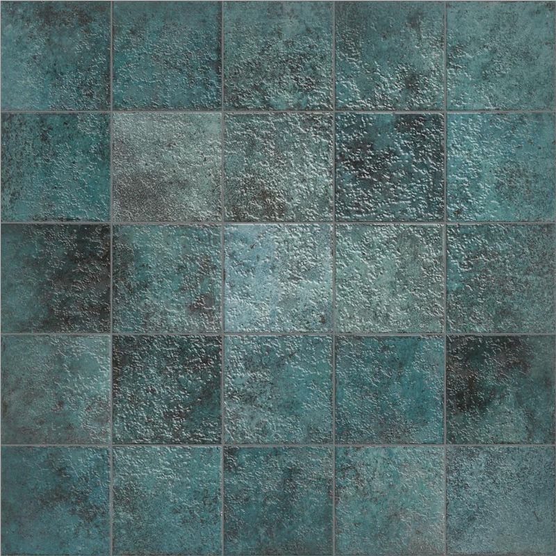 Tahiti Turquoise Square Gloss or Anti Slip