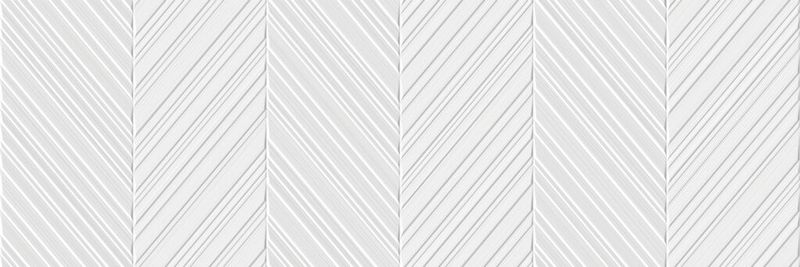 Glaciar White Chevron Matt