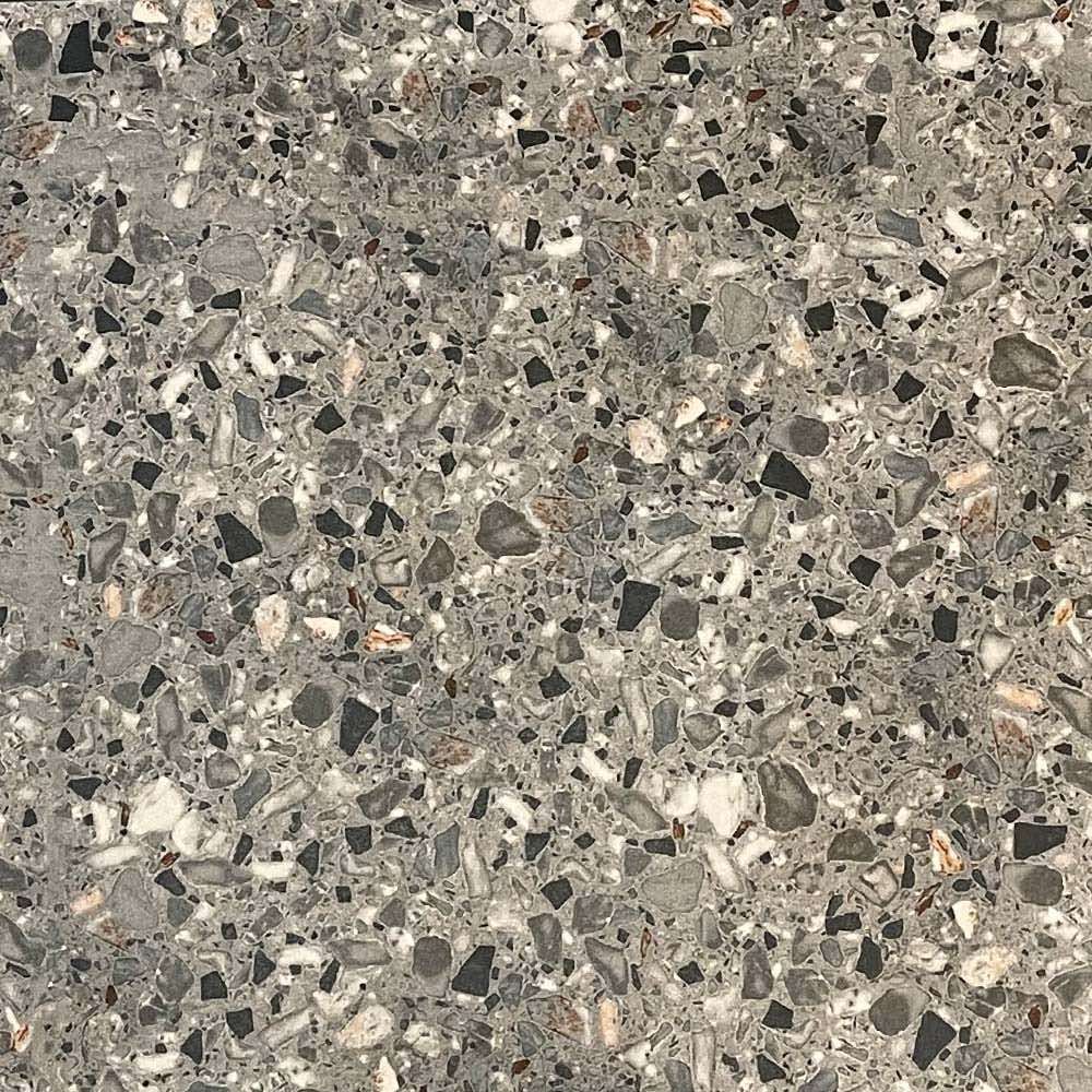 Portland Terrazzo Dark Grey Matt