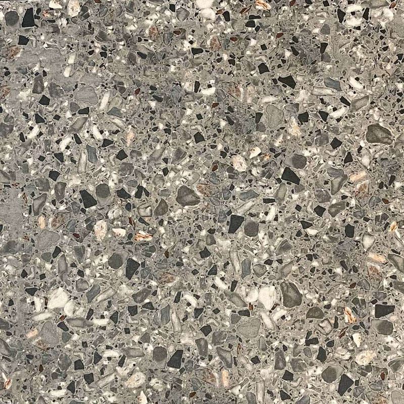 Portland Terrazzo Dark Grey Matt