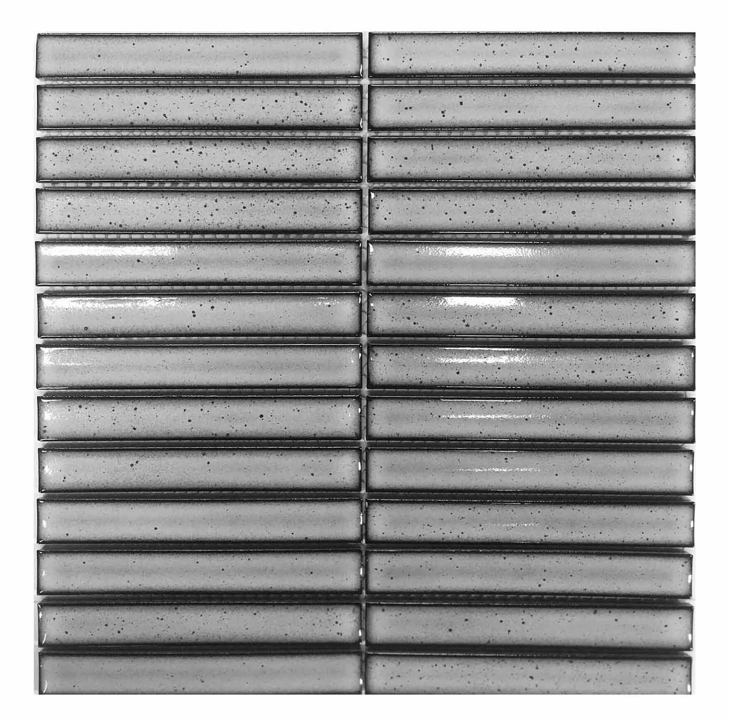 Yoso Grey Concave Kit Kat Mosaics