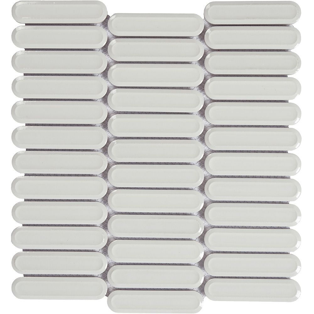 Snow Long Oval Gloss Kit Kat Mosaics