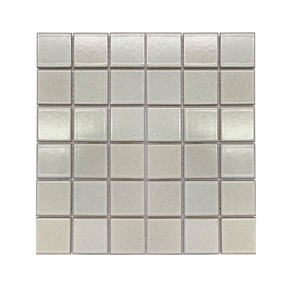 White Cloud Matt Square Mosaics
