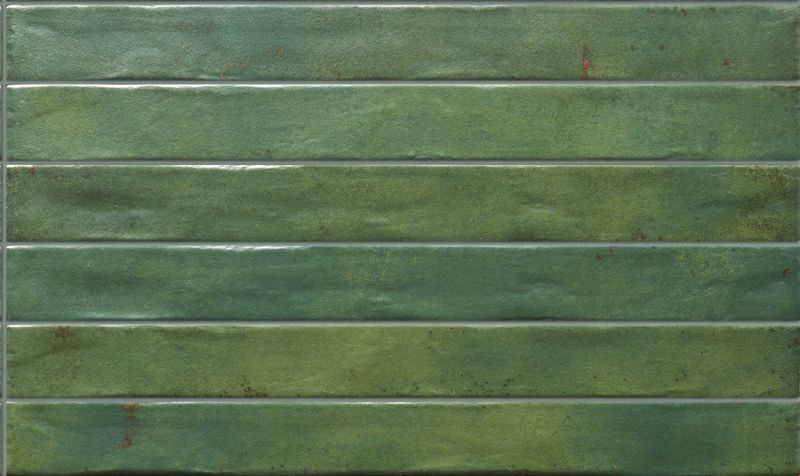 Graffiti Subway Green Satin