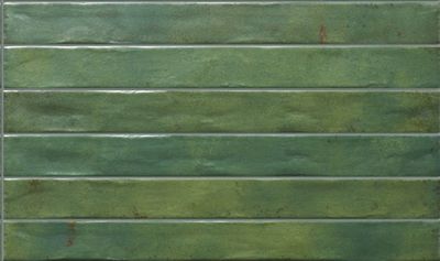 Graffiti Subway Green Satin