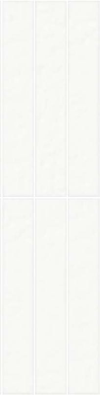 Capri White Matt Subway