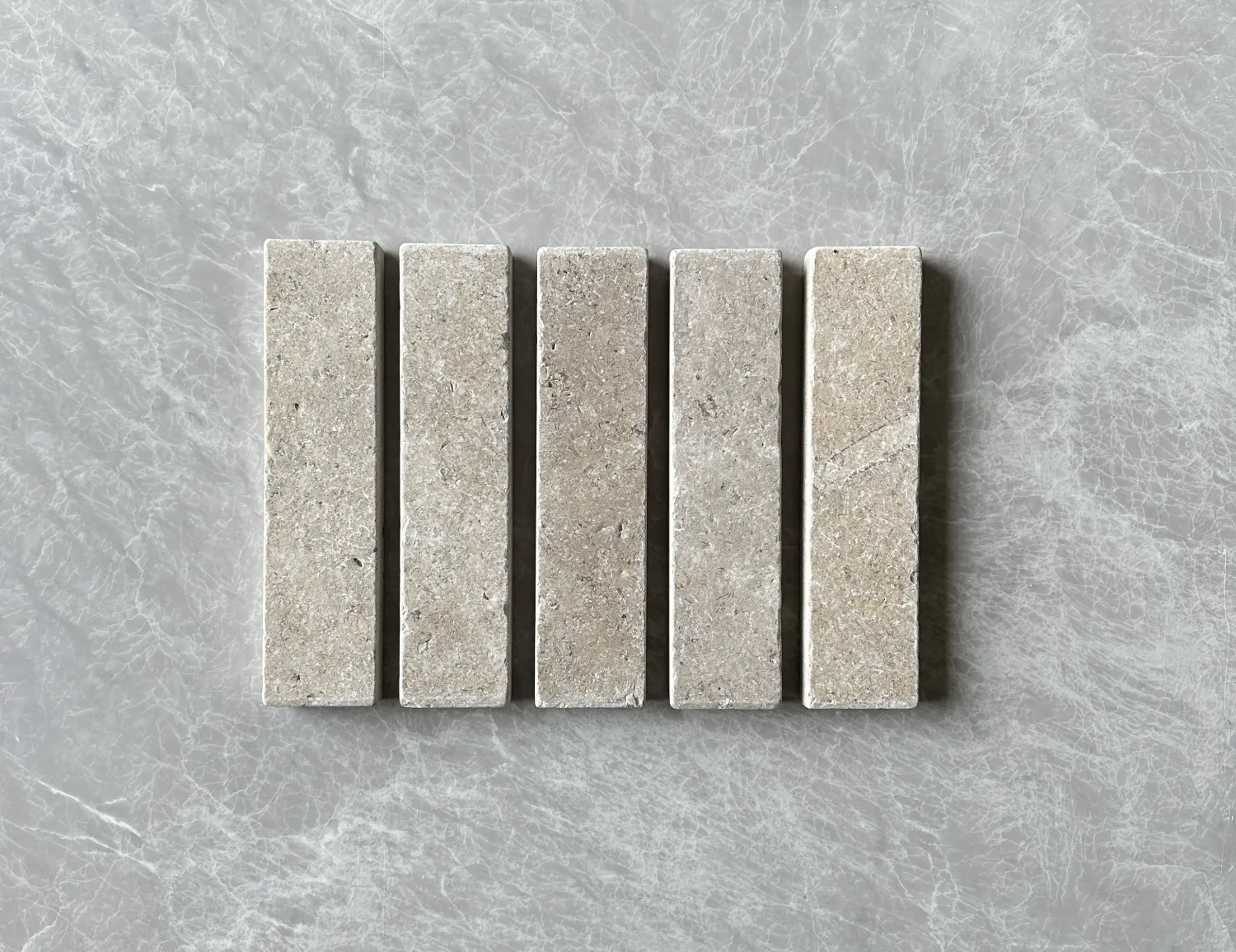 Sinai Pearl Limestone Brushed & Tumbled Batons