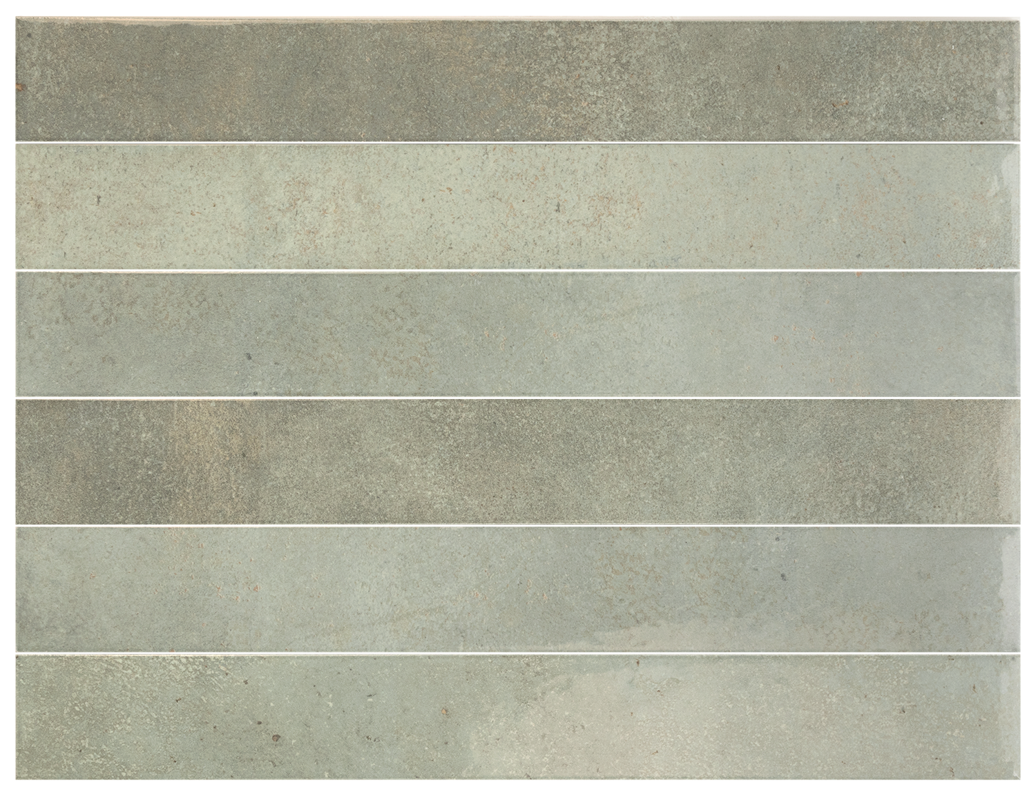 Verticale Green Field Gloss Subway & Square Verticale Green Field Gloss Subway & Square