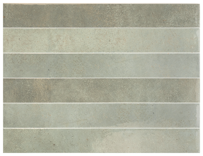 Verticale Green Field Gloss Subway & Square Verticale Green Field Gloss Subway & Square