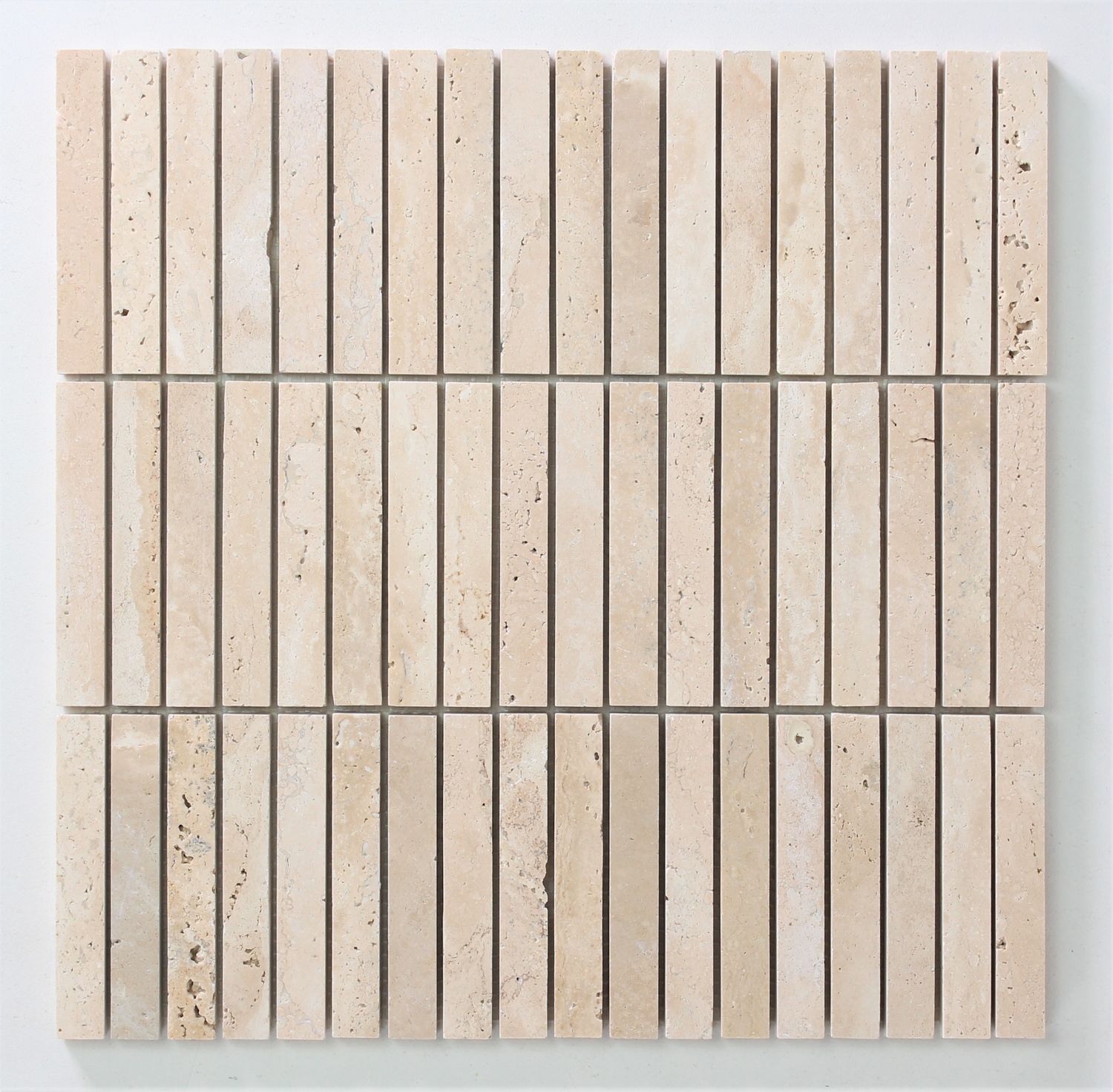 Eon Classic Travertine Honed Kit Kat Mosaics Eon Classic Travertine Honed Kit Kat Mosaics