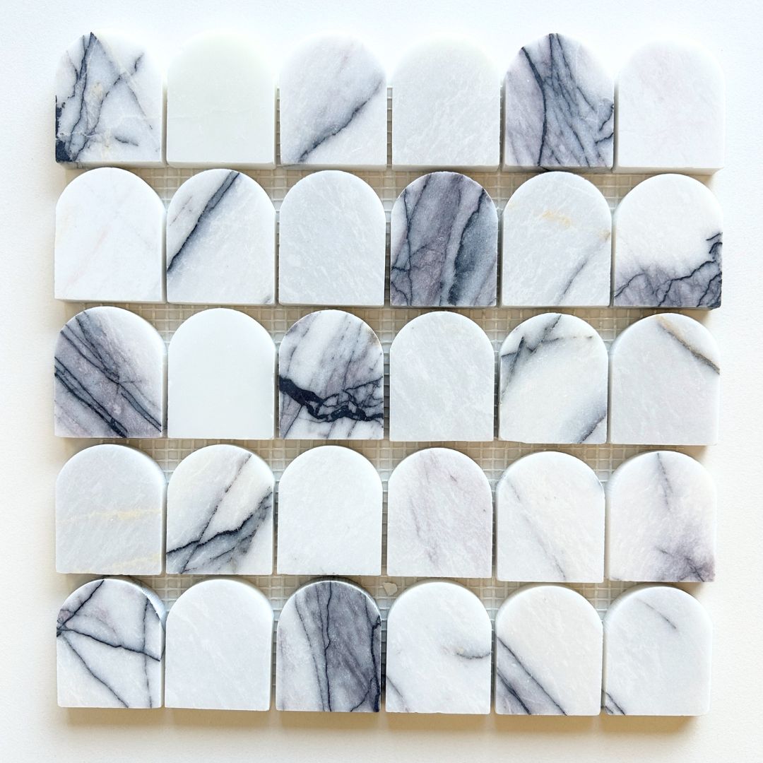Eon Arco Viola Marble Mosaics Eon Arco Viola Marble Mosaics