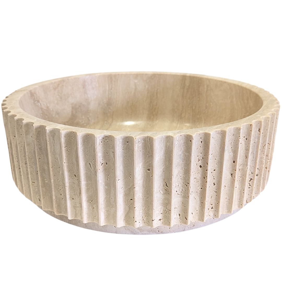 Eon Basin Classic Travertine Concave