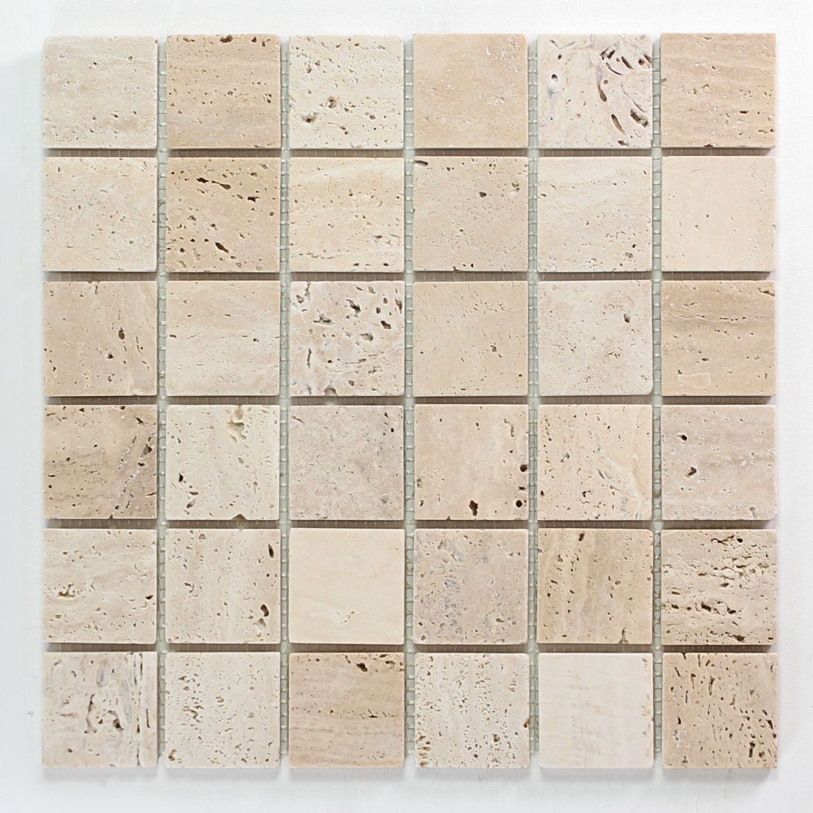 Eon Square Classic Travertine Mosaics Eon Square Classic Travertine Mosaics