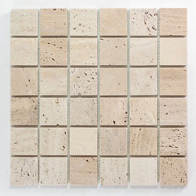 Eon Square Classic Travertine Mosaics