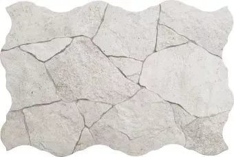 Borgogna White Flagstone Porcelain