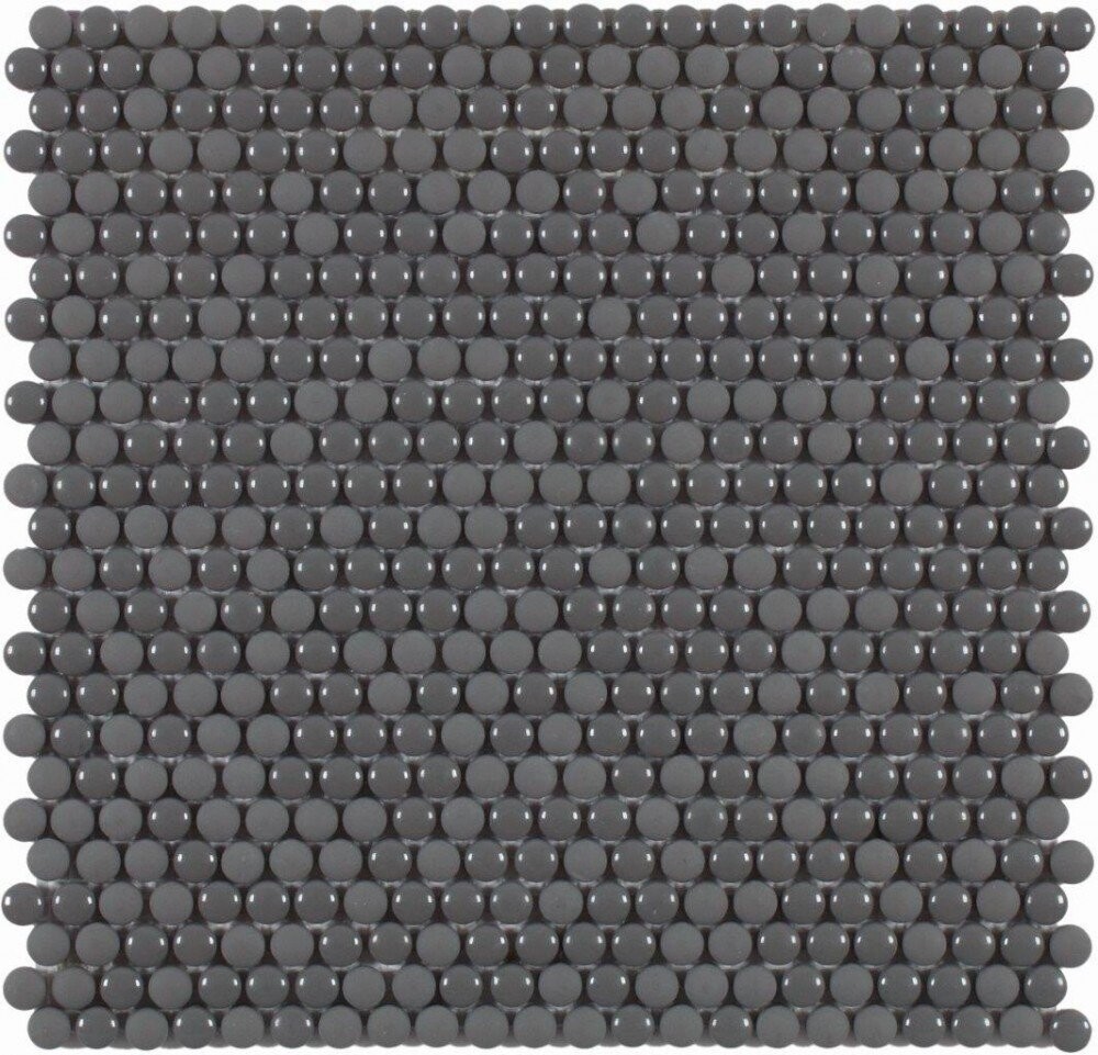 Dots Grey Glass Mosaics Dots Grey Glass Mosaics