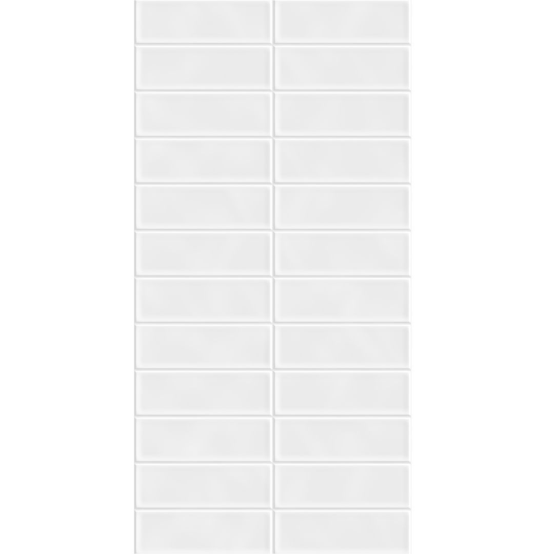 Stellar White Matt Subway