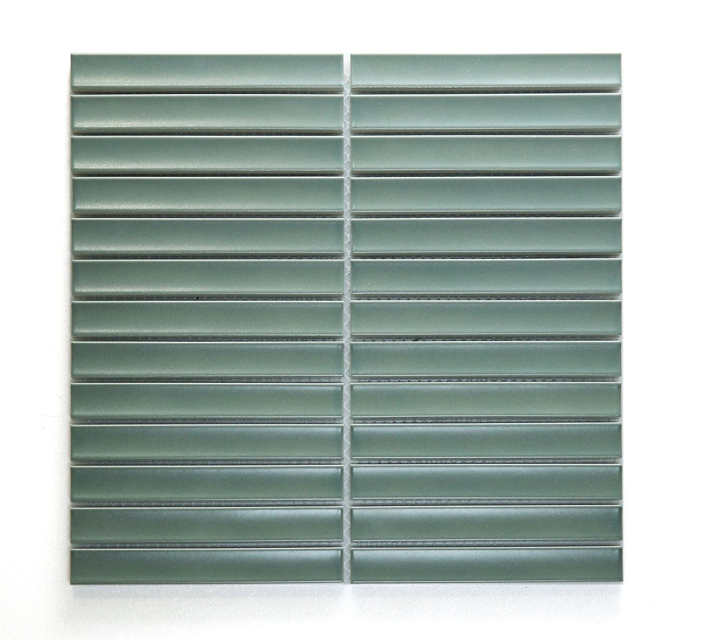 Sumi Sage Matt Concave Kit Kat Mosaics Sumi Sage Matt Concave Kit Kat Mosaics