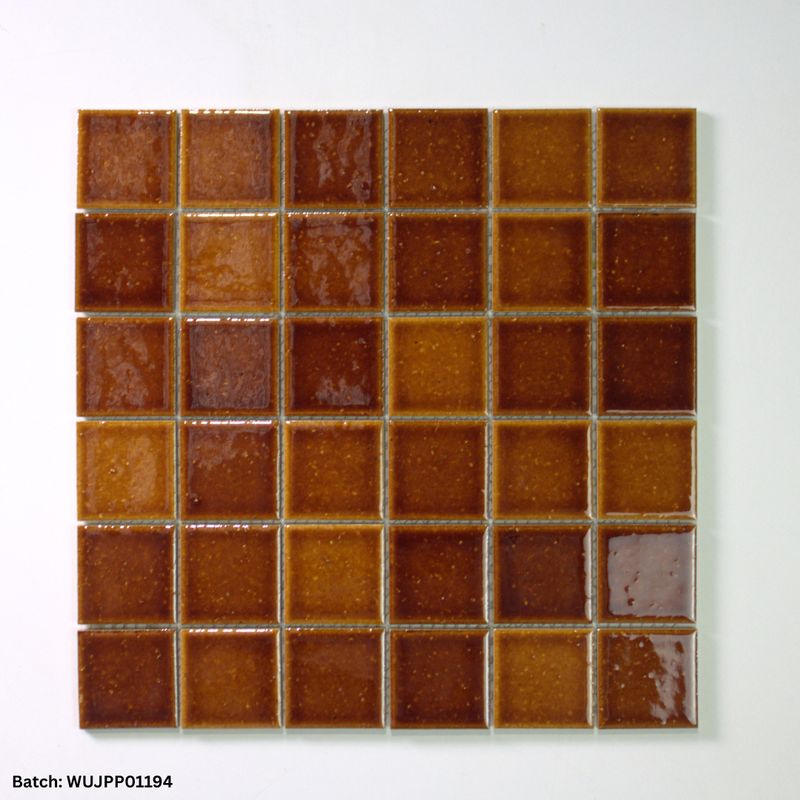 Bonsai Caramel Gloss Square Mosaics Bonsai Caramel Gloss Square Mosaics