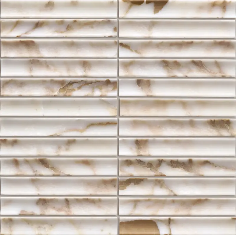 Elementa Calacatta Gold Concave Fingers Elementa Calacatta Gold Concave Fingers