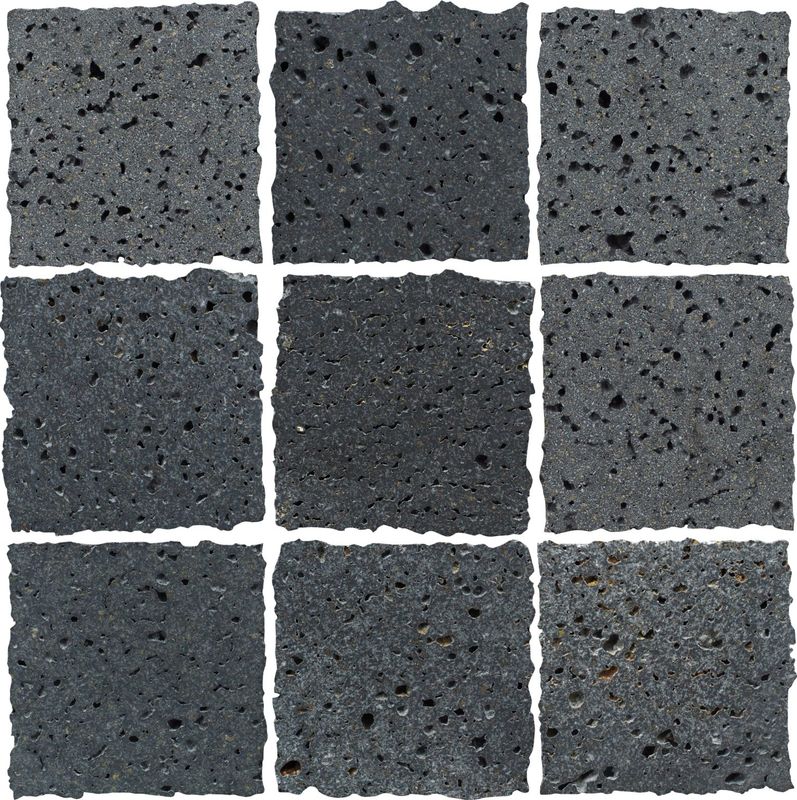 Elementa Black Travertine Squares Elementa Black Travertine Squares