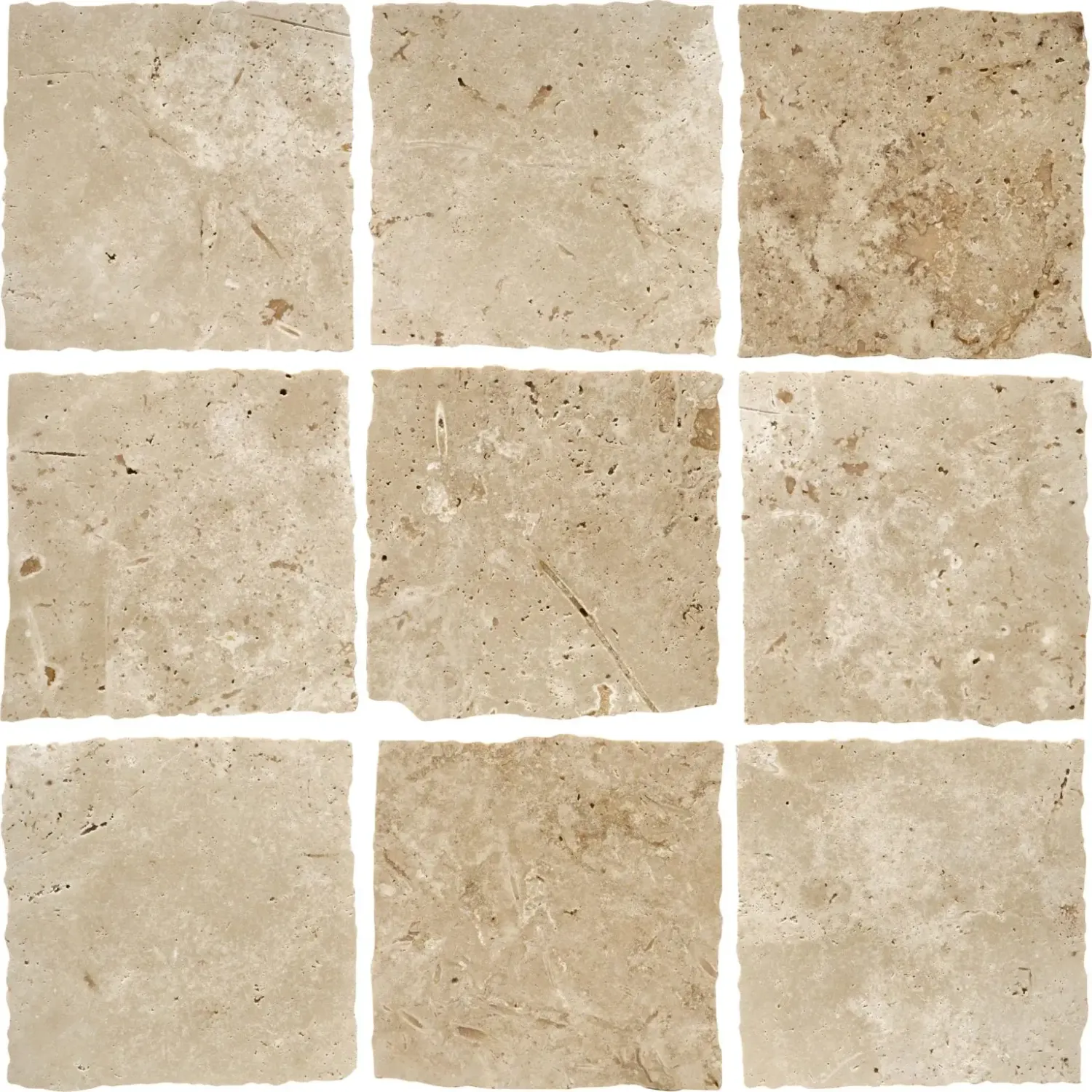Elementa Ivory Travertine Squares Elementa Ivory Travertine Squares