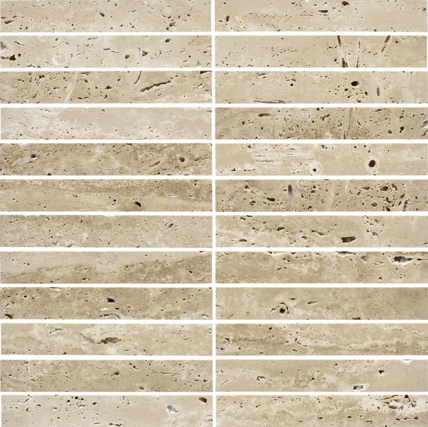 Elementa Ivory Travertine Fingers Elementa Ivory Travertine Fingers