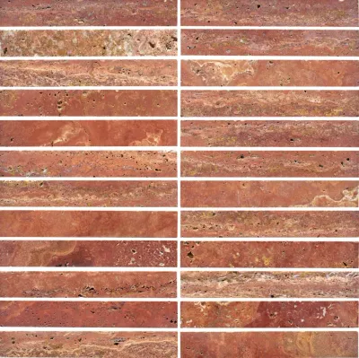 Elementa Rosso Travertine Fingers