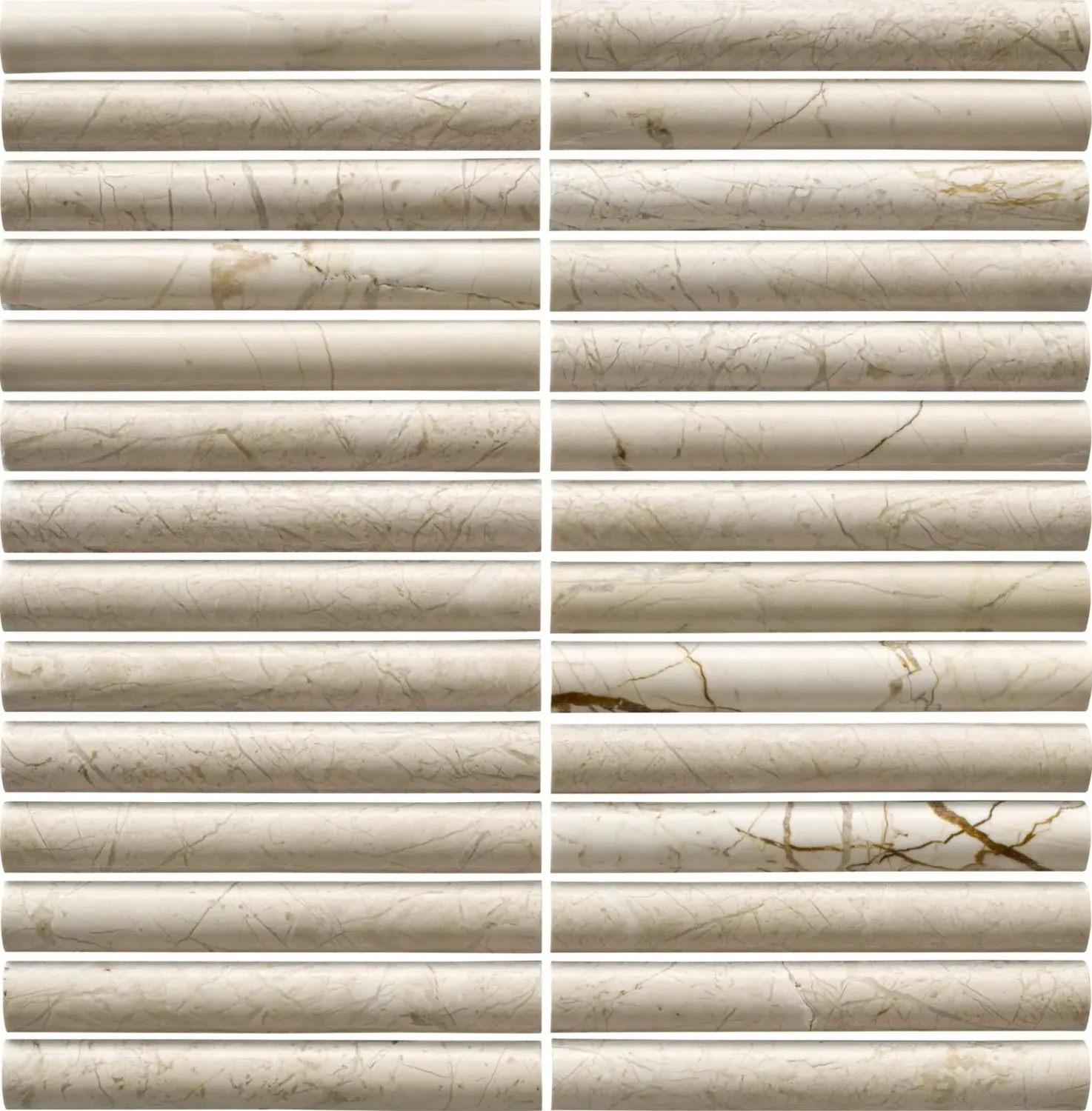 Elementa Cream Block Fluted Fingers Elementa Cream Block Fluted Fingers
