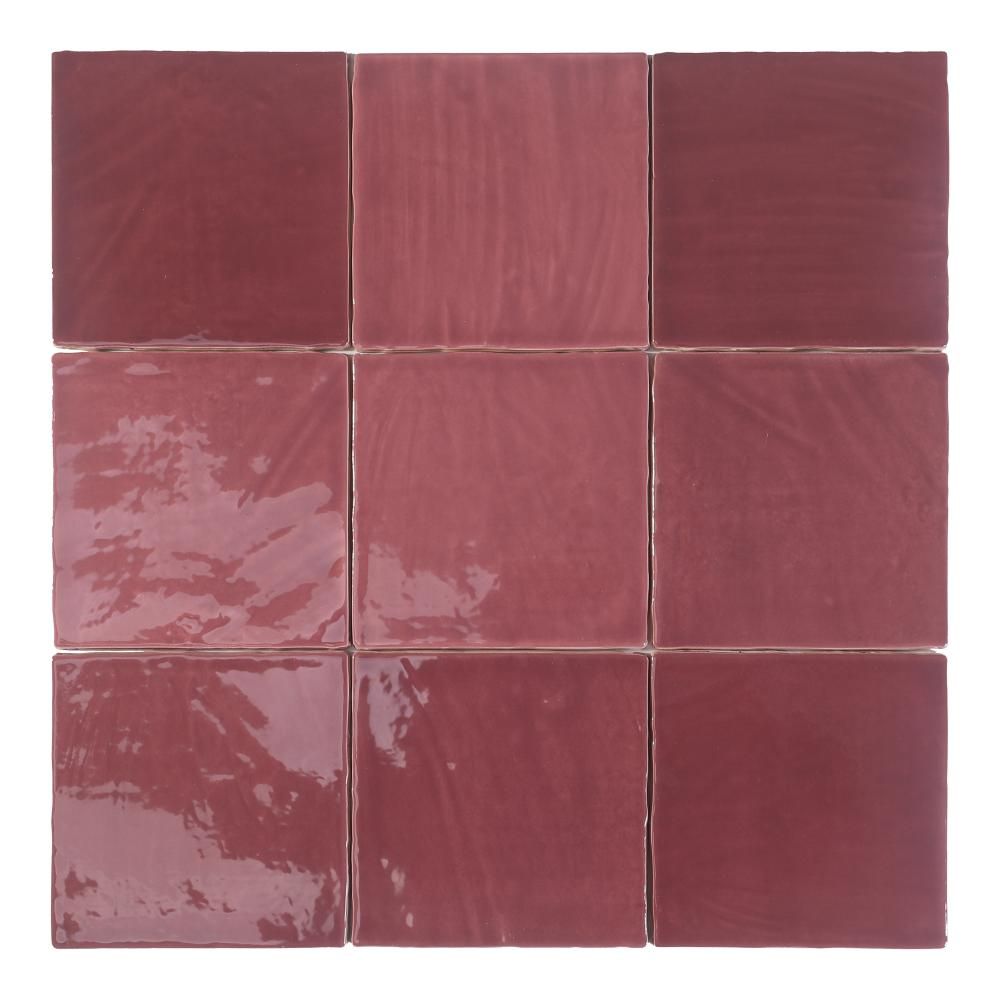 Tabarca Granate Gloss Subway & Square Tabarca Granate Gloss Subway & Square