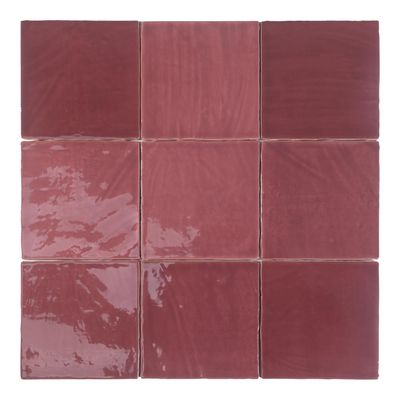 Tabarca Granate Gloss Subway & Square