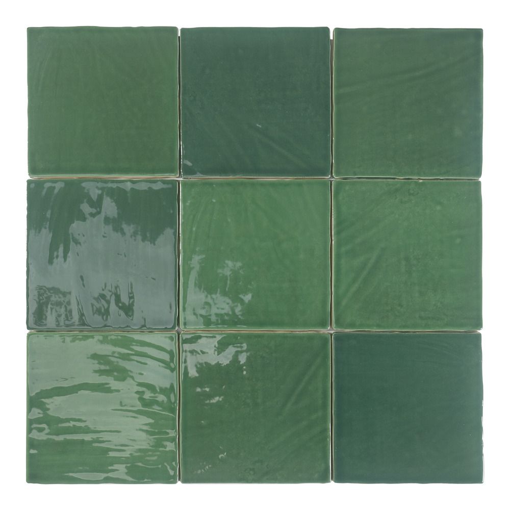 Tabarca Verde Gloss Subway & Square Tabarca Verde Gloss Subway & Square