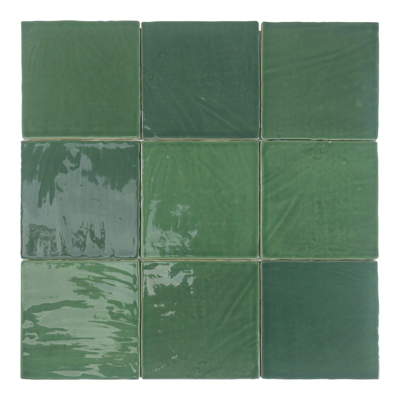 Tabarca Verde Gloss Subway & Square Tabarca Verde Gloss Subway & Square