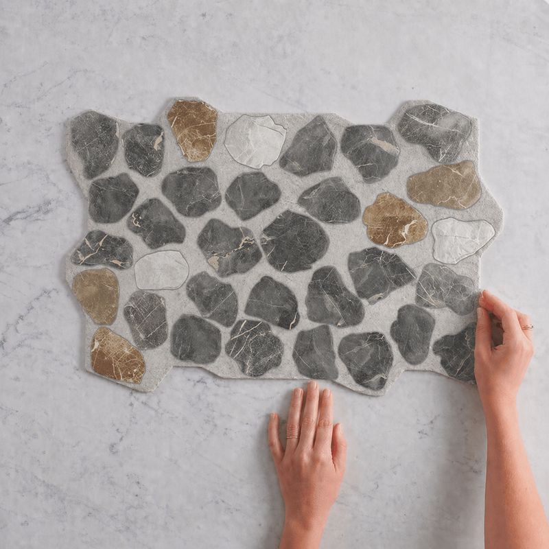 Umbra Mix Porcelain Rockwall Umbra Mix Porcelain Rockwall