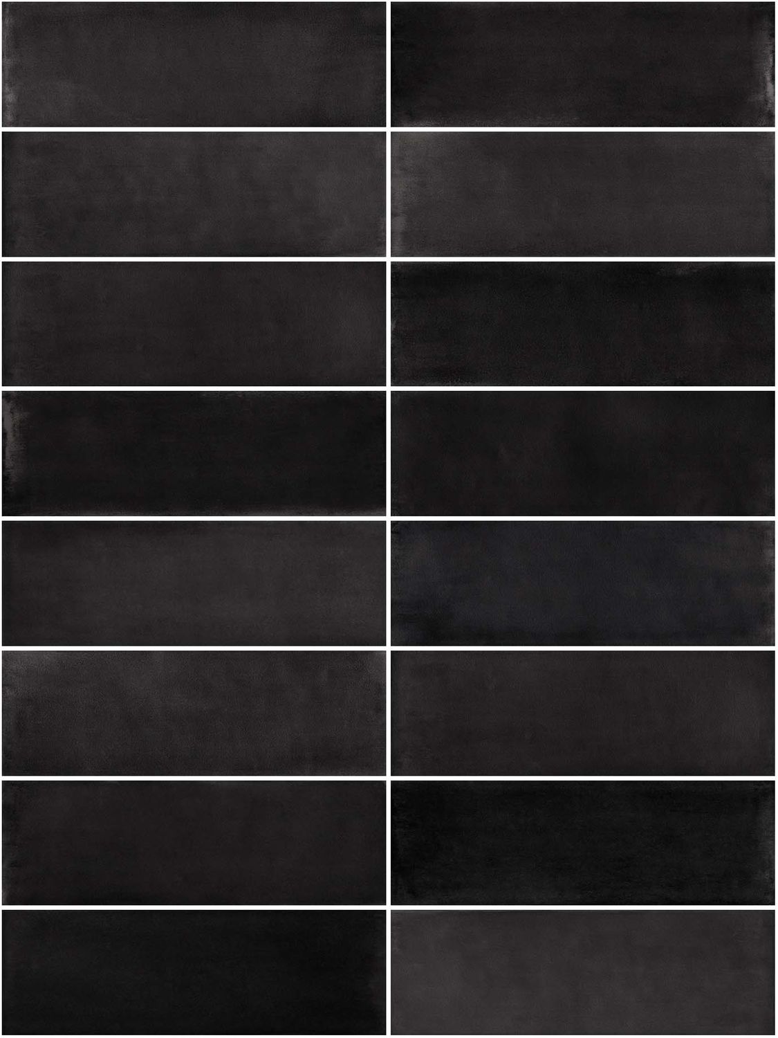 Chroma Black Matt Subway & Square