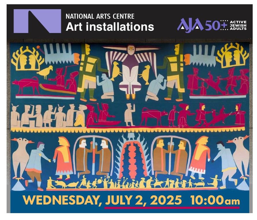C124 National Arts Centre Visual Art Tour with Robert Vanderberg