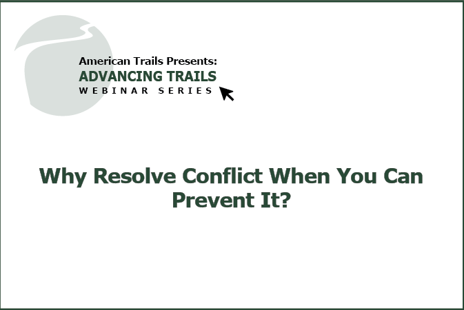 Why Resolve Conflict When You Can Prevent It? (RECORDING)