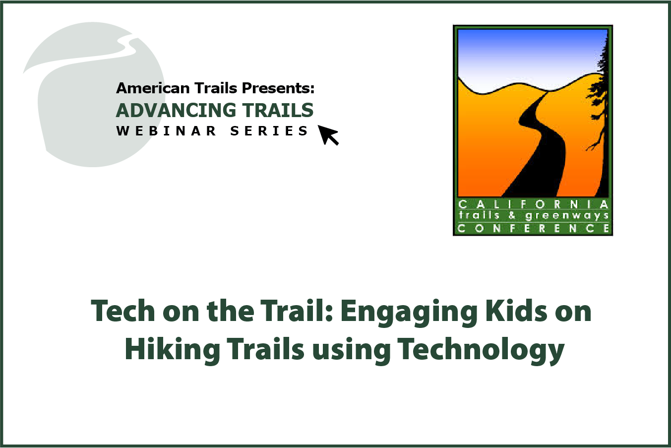 Tech on the Trail: Engaging Kids on Hiking Trails using Technology (RECORDING)