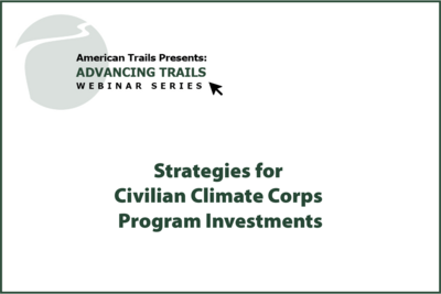 Strategies for Civilian Climate Corps Program Investments (RECORDING)
