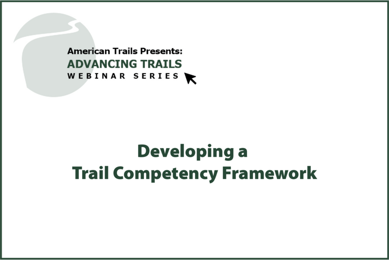 Developing a Trail Competency Framework (RECORDING)