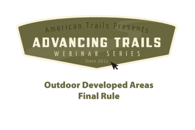 Outdoor Developed Areas Final Rule (RECORDING)