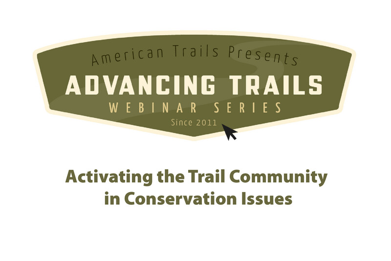 Activating the Trail Community in Conservation Issues (RECORDING)