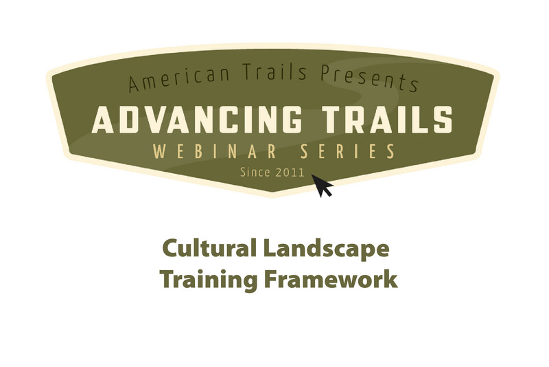 Cultural Landscape Training Framework (RECORDING)