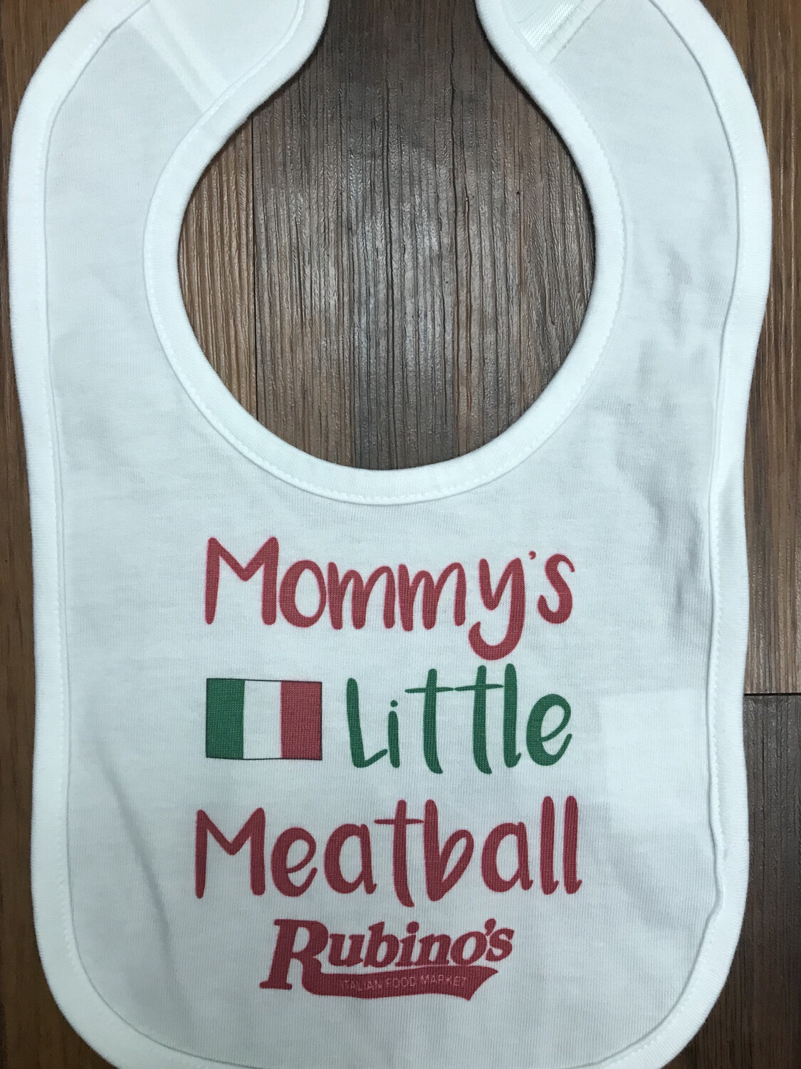 Mommy's Little Meatball Bib